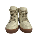 Luxury Lex Men's Beige Retro High-Top Sneakers Sz 12.5 - NWB