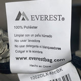 Everest Unisex Green & Black Canvas With Bottom Pocket Insulation Tote Bag