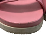 Coach Women’s Pink Double Buckle Sliders Sandals Sz 6, Signs of wear are visible