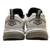 New Balance Men’s White & Black Leather 608v4 Memory Sole Training Shoes Size 9