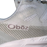 Oboz Women’s Feather Gray Ortholite Eco GTX Katabatic LT Hiking Shoes Size 6