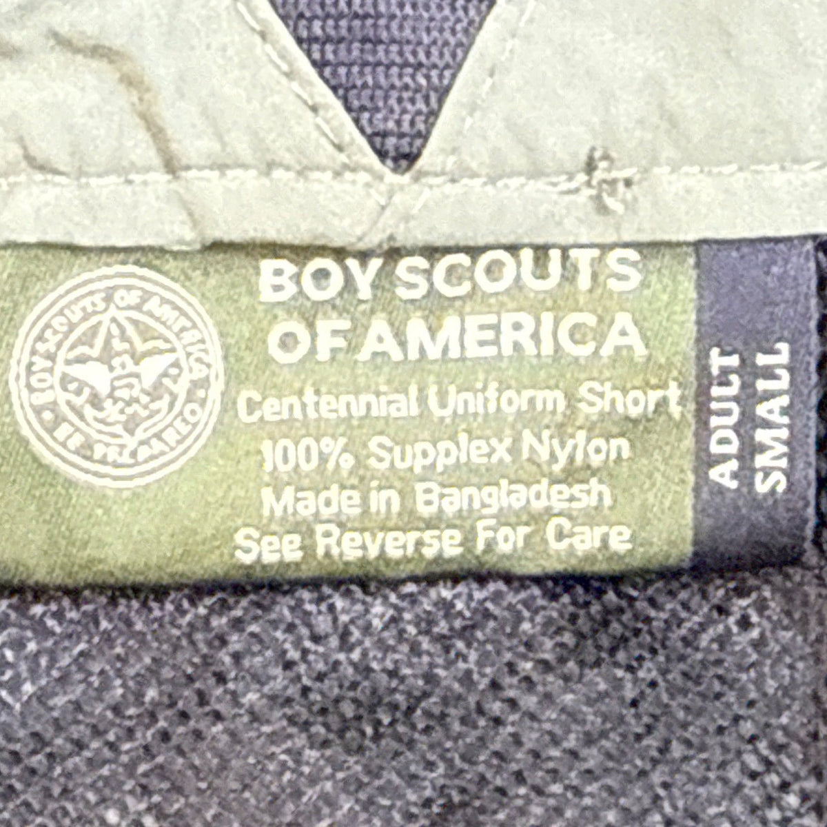 Boy Scouts Men’s Convertible Cargo Pants Green D-Ring Sz Adult Small - New