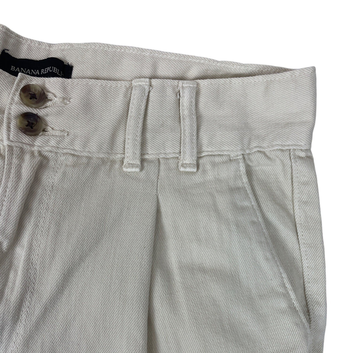 Banana Republic Women's Beige Regular Fit Cargo Pants Sz 27