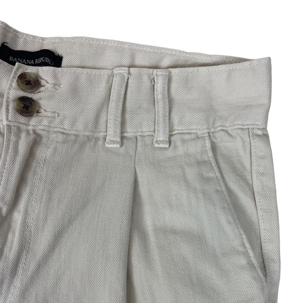 Banana Republic Women's Beige Regular Fit Cargo Pants Sz 27
