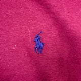 Polo Ralph Lauren Mens Burgundy Performance Pullover Quarter-Zip Size XL