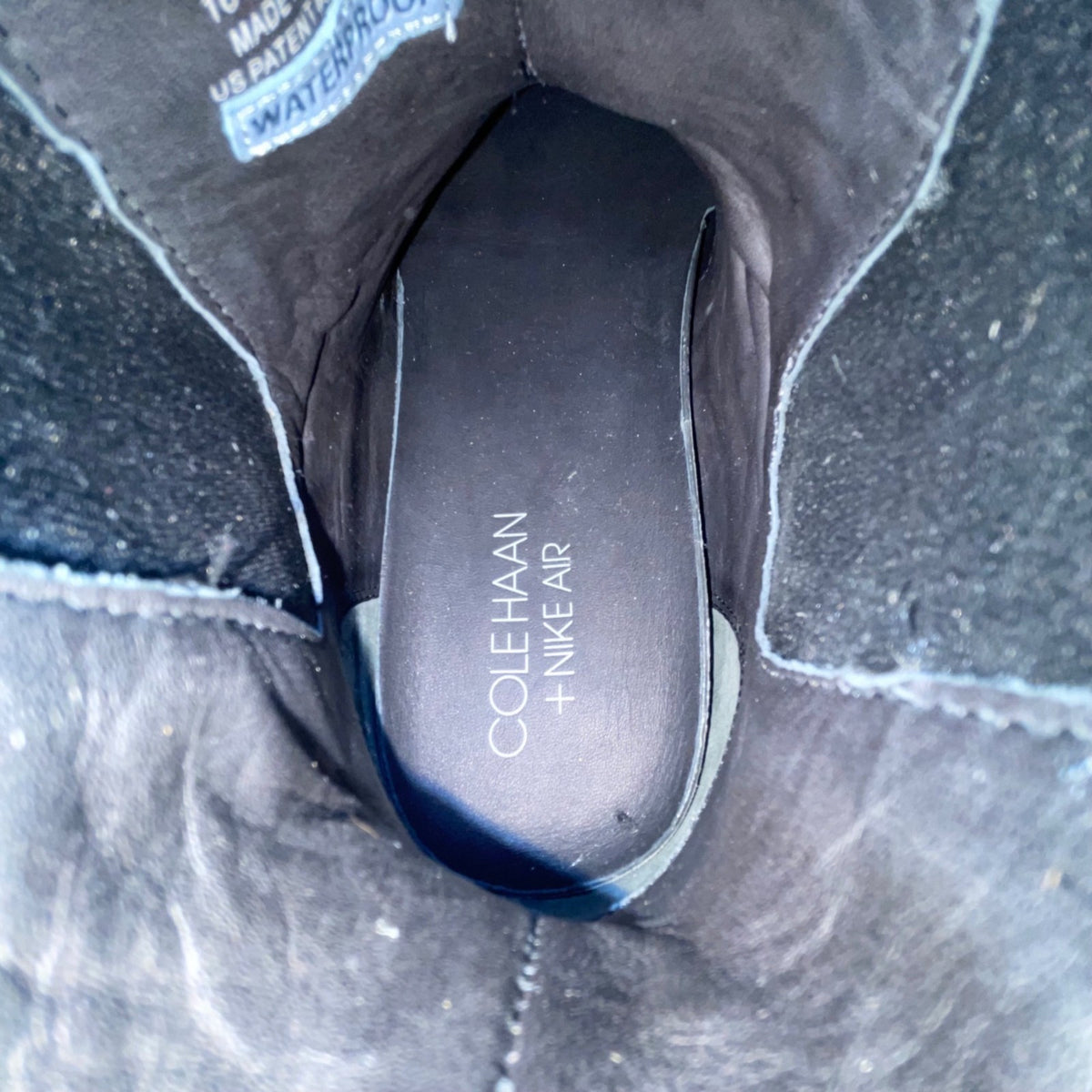 Cole Haan Men’s Black Waterproof Winter Duck Chelsea Boots Size 12M