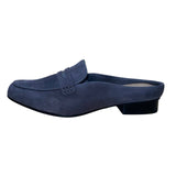 Clarks Women’s Gray Suede Slip-On Comfortable Mule Loafers Shoes Size 10M