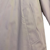London Fog Mens Taupe Coat Trench With Collar Button-Front Size L 