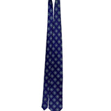 Jos A. Bank Mens Purple 100% Silk Tie Mandala Print Pattern Executive Collection