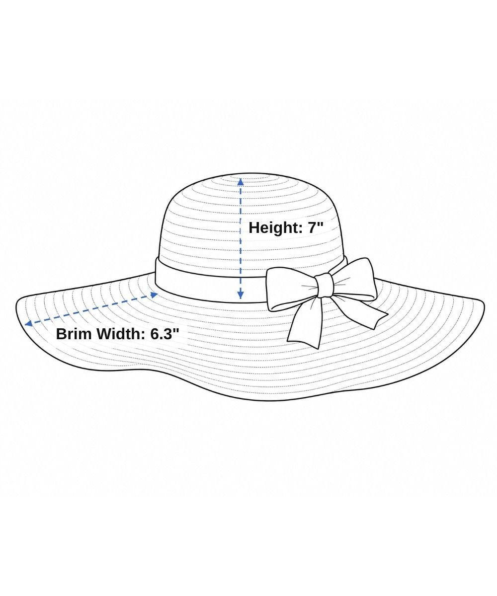 Wide Brim Black & White Cotton Womens Summer Sun Hat With Geometric Print