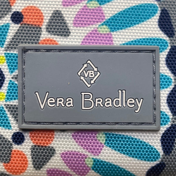 Vera Bradley Multicolor Sunny Medallion Pattern Open Top Handles Tote Bag