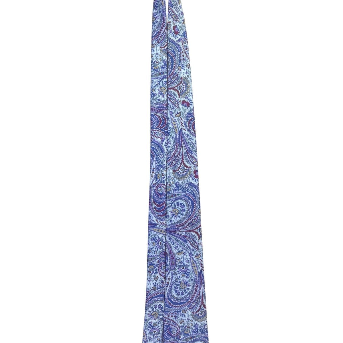 Liberty Mens Multicolor Cotton Paisley Tie Classic Elegant Design