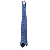 Kenneth Cole Mens Grey/Blue Silk Handmade Striped Tie Business Formal