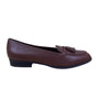 Etienne Aigner Women’s Brown Woven Upper Leather Ally Tassel Loafers 7N - New