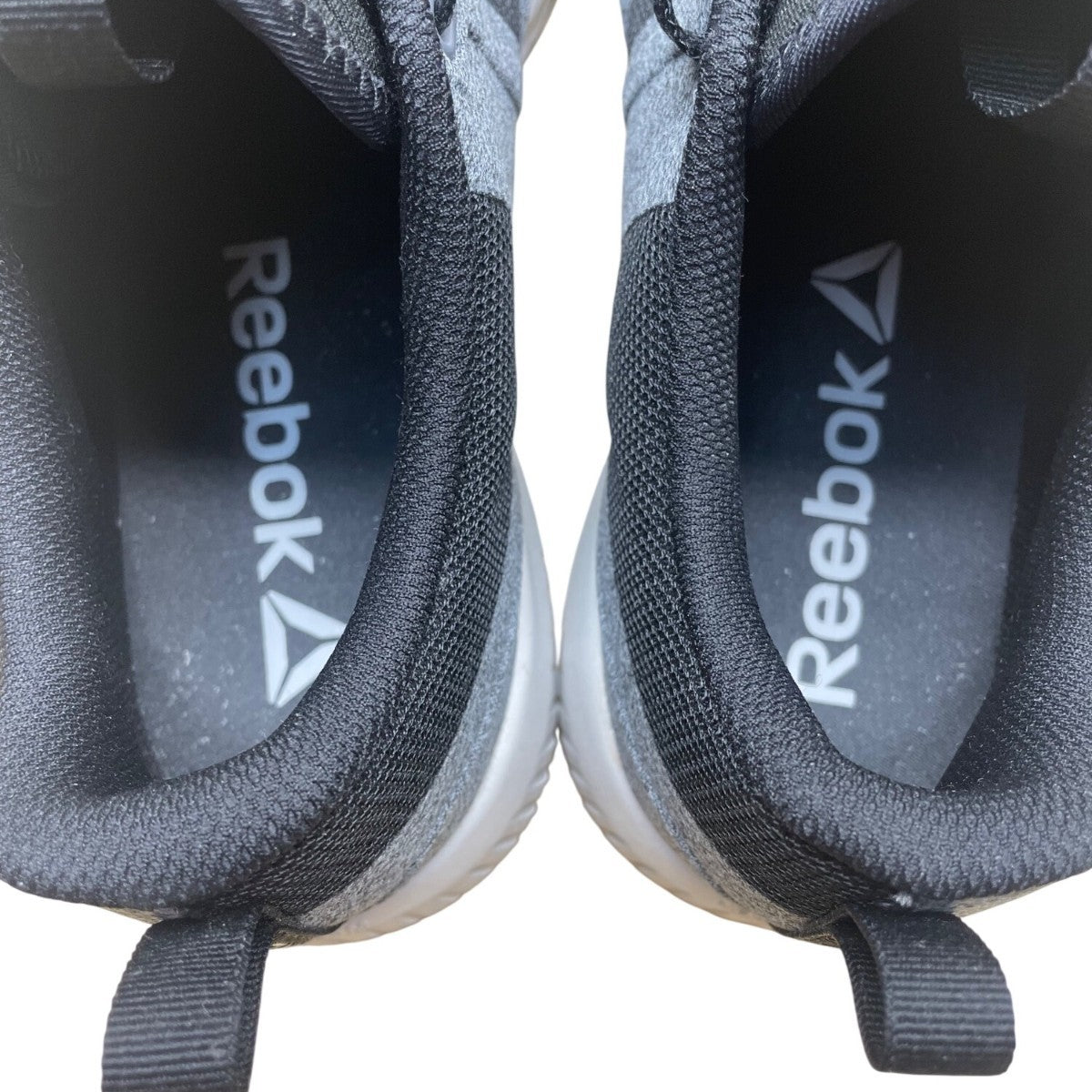 Reebok Men’s Black & Gray Mesh Cushion Sole Athletic Training Shoes Size 10
