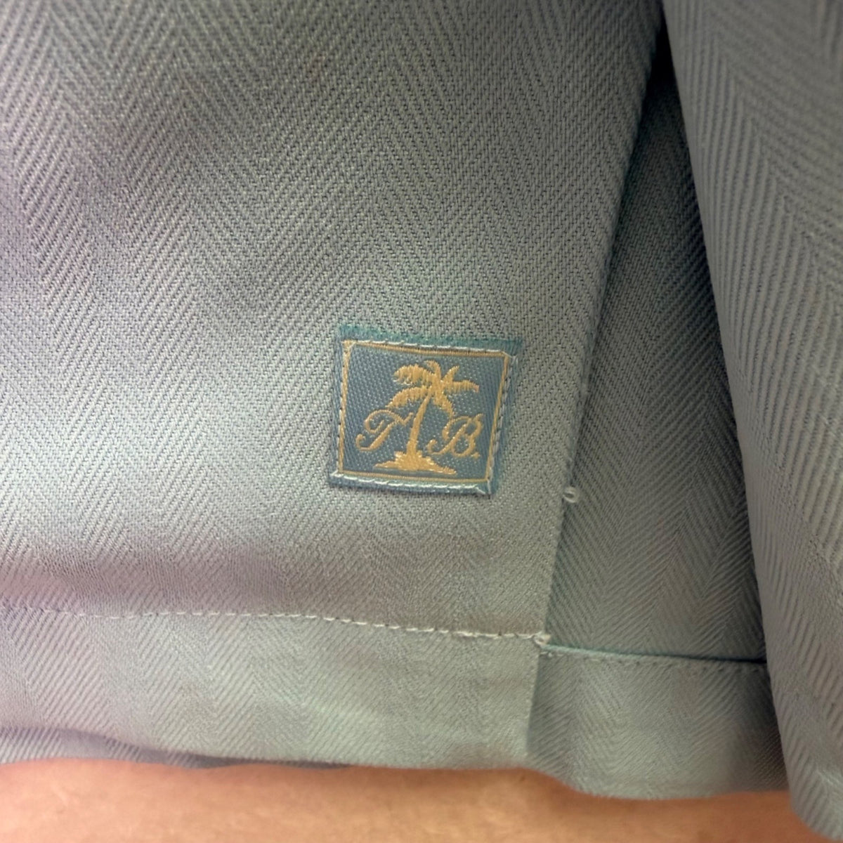 Tommy Bahama Mens Blue 100% Silk Short Sleeve Shirt Button Front Sz XL - New