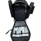 Black Ember Men’s Black Weather Resistant With Accessories Citadel R2 Backpack