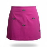 Lilypod Womens Pink Embroidered Skirt Casual Summer Wear Size 10