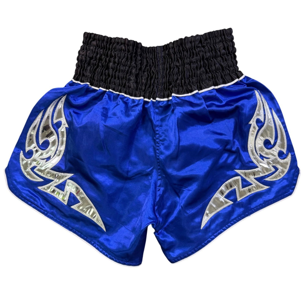 Anotherboxer Mens Blue Muay Thai Boxing Shorts Traditional Gym Wear Sz M
