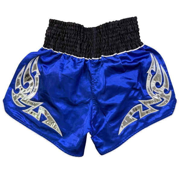 Anotherboxer Mens Blue Muay Thai Boxing Shorts Traditional Gym Wear Sz M