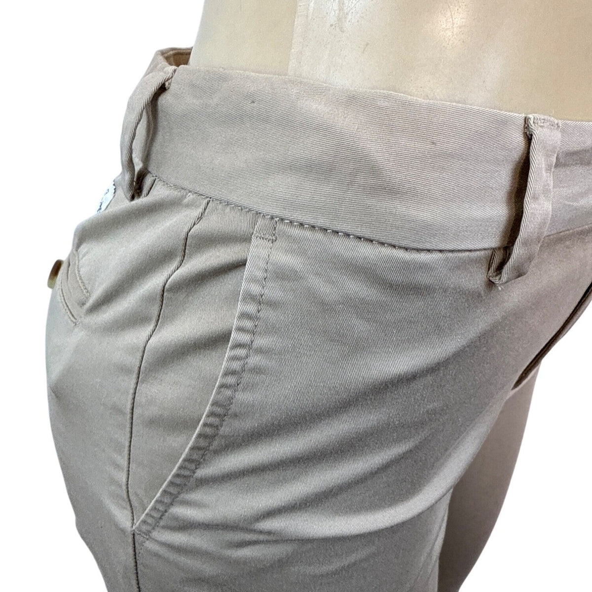 Vineyard Vines Women's Beige Slim Fit Khaki Bottom Trousers Sz 16