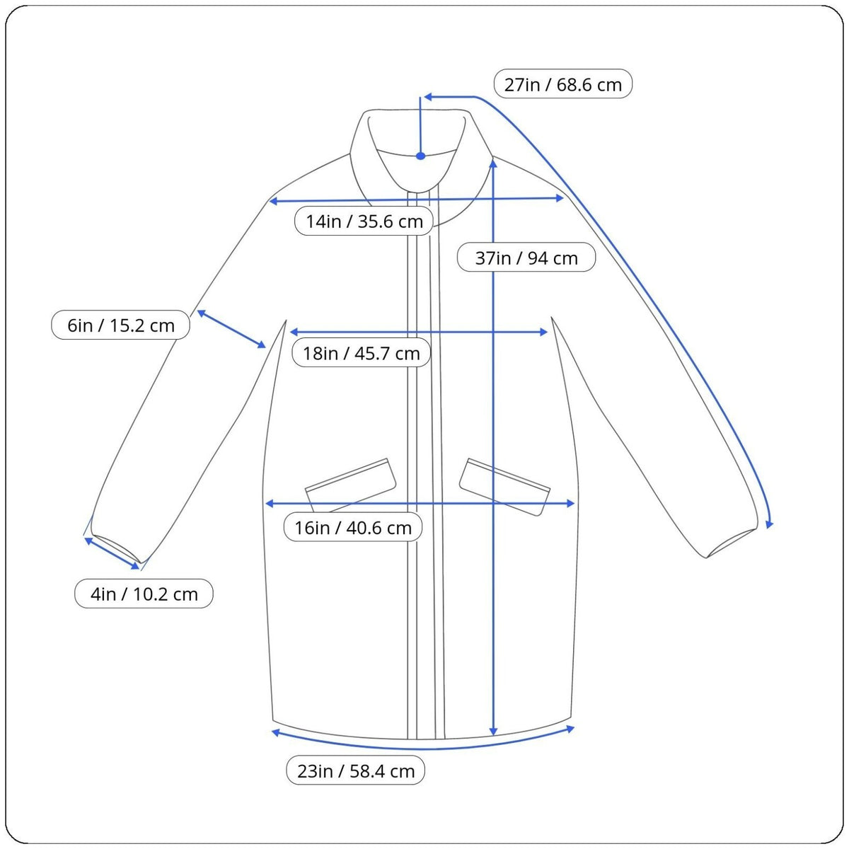 Express Women Black Polyester Puffer Belted Coat  Full-Length Pockets Warm Sz S