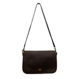 Vintage Coach Women’s Brown Leather With Twist Lock Closure Shoulder Bag