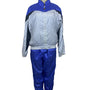 Ellesse Womens Blue Polka Dot Tracksuit Set Nylon Polyester Cotton Size 3