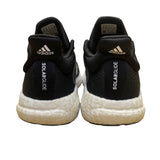 Adidas Men’s Black White Mesh SolarGlide 4 Boost Sole Running Shoes Size 9