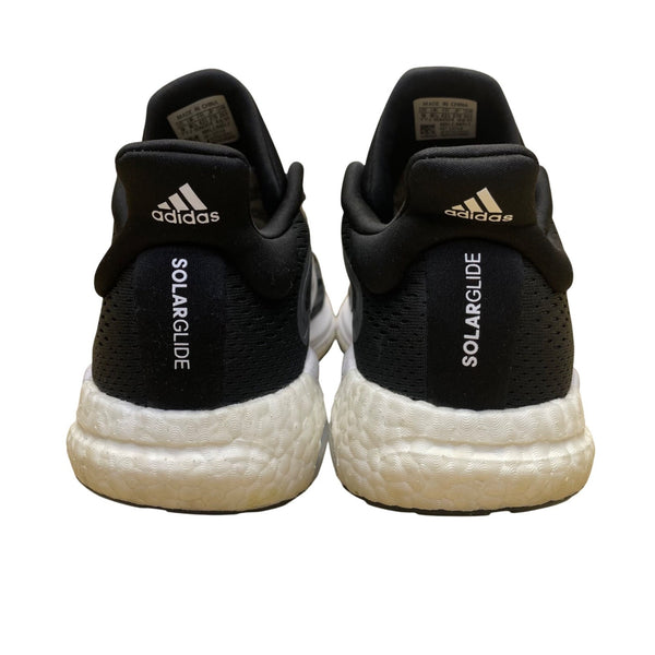 Adidas Men’s Black White Mesh SolarGlide 4 Boost Sole Running Shoes Size 9