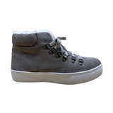 Mudd Women’s Gray Faux Suede & Sherpa Lined High Top Beyley Boots Size 7.5