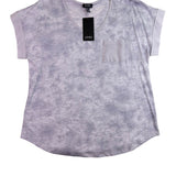 Jones New York Womens Light Gray Casual Pocket Tee Size L