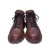 Allen Edmonds Men’s Brown Leather & Suede Lace-Up Discovery Ankle Boots Size 12