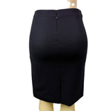 J.Crew Womens Black Wool Pencil Skirt Career Wear Timeless Style Size 2