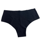 Pink Lace-Trim Cheekster Black Womens Underwear Size M- NEW