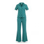 Hurley Womens Teal Button-Up Shirt & Elastic Waist PantsSet Sz XS Set