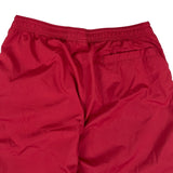 Tilt Red Light Blue Line Detail With Side Zipper Track Pants Size M