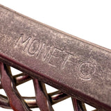 Monet Womens Silver Tone Metal Openwork Design Bracelet Vintage Jewelry
