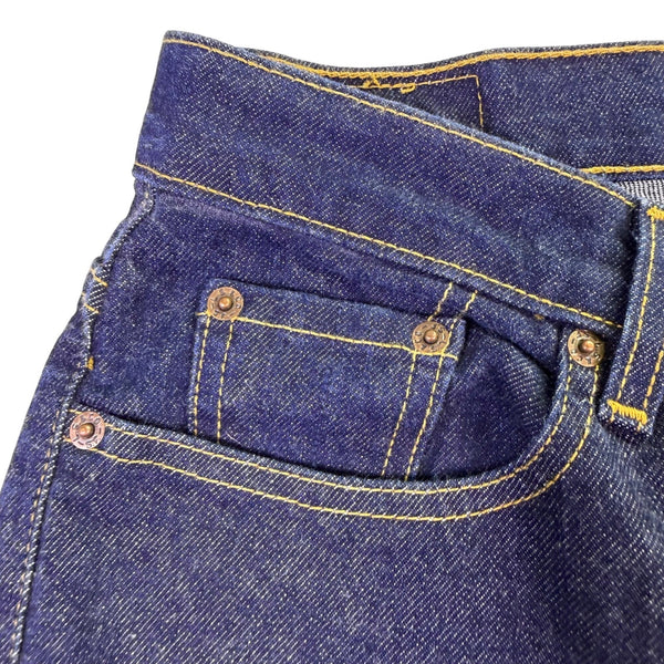 Levis Womens Navy Dark Wash 515 Casual Low Rise Bootcut Jeans Size 10 