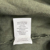 J Jill Womens Olive Linen Tank Shift Dress Sleeveless Relaxed Fit Size M