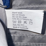 Baggallini Women’s Blue Nylon RFID-Blocking Adjustable Strap Crossbody Bag