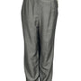 Gianni Womens Gray Wool Blend Trousers Size 12 Tailored Elegance New