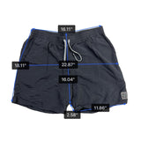 Nike Mens Black Swim Shorts Drawstring Adjustable Lined Pocket Sz XXL