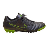 Nike 5 Men’s Gray & Green Bomba Pro Turf Soccer Cleats Shoes Size 10