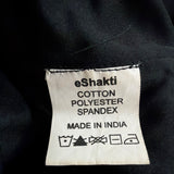 EShakti Womens Black & White Geometric Print Dress Size S/6