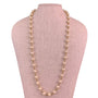 Napier Womens Gold Tone Faux Pearl Necklace Vintage Strand Classic Design