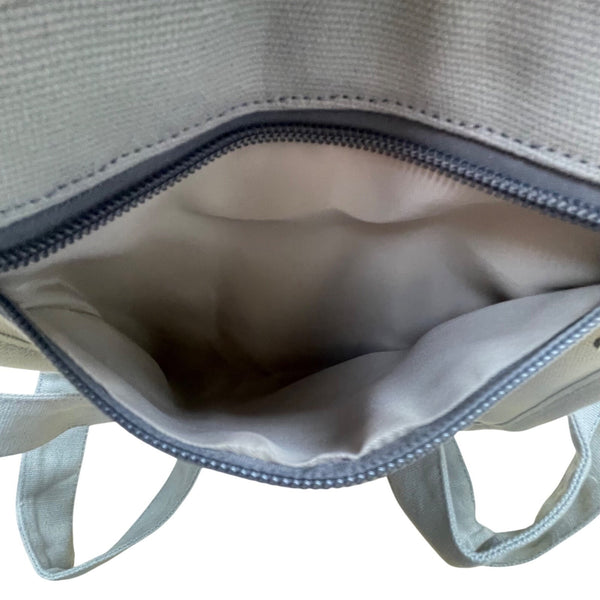 Embroidered Gary Canvas Adjustable Straps & Drawstring Closure Backpack