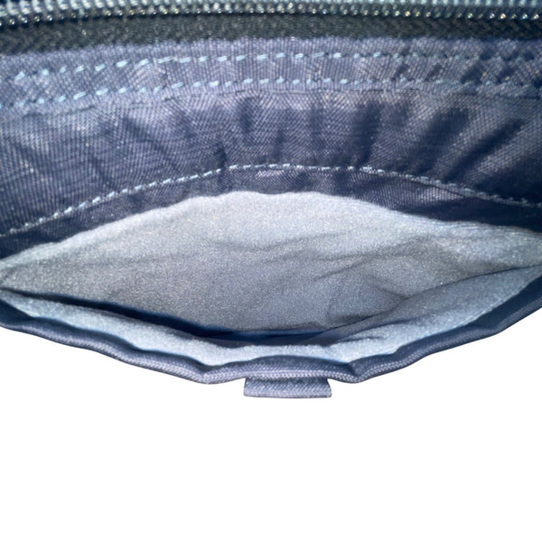 Lug Women’s Gray Quilted Nylon Adjustable Strap Durable Swivel Crossbody Bag