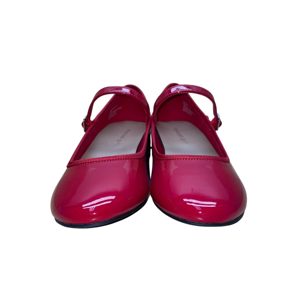 Madden Girl Women’s Red Patent Low Block Heel Tutu Mary Jane Shoes Size 7