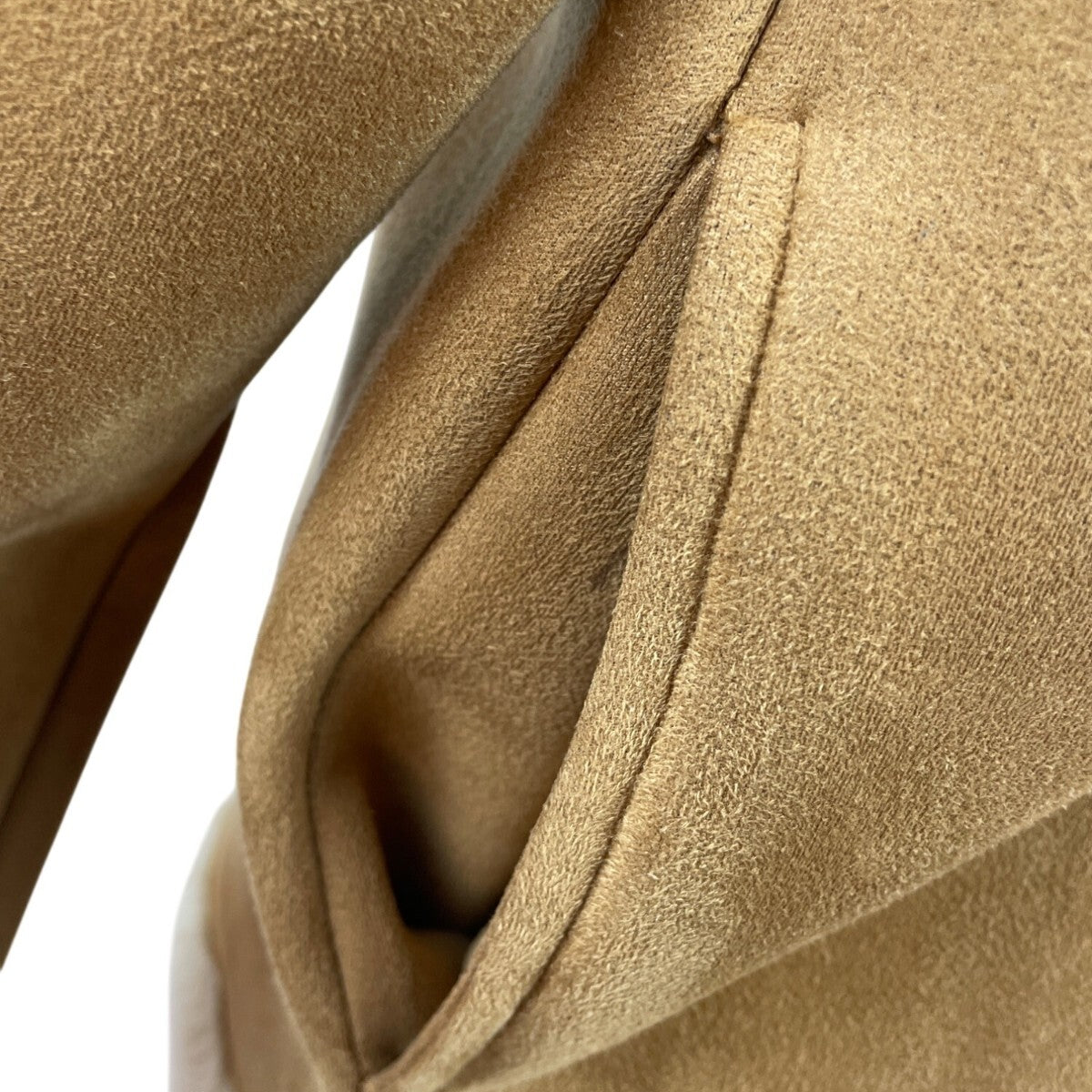 Zara W/B Brown Button-Up Coat With Pockets Size S